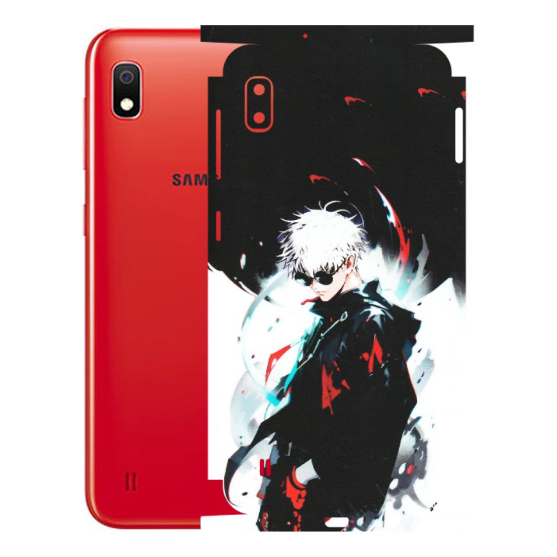 Samsung A/S Series Phone Skins (All Models) - Gojo Powerful Charater Kaisen Anime - Matte Finish (M-144) Samsung Galaxy A10