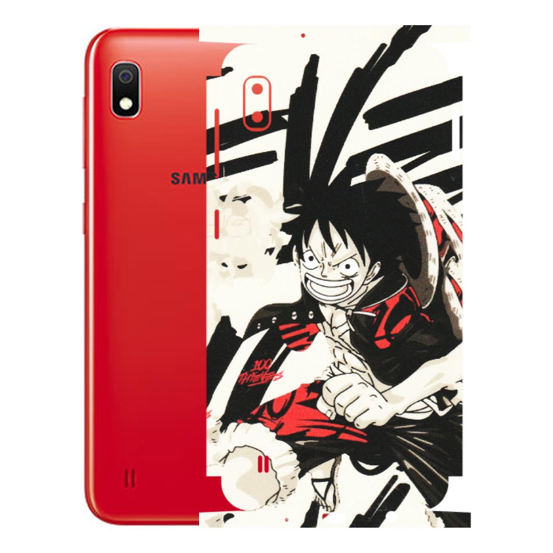 Samsung A/S Series Phone Skins (All Models) - Monkey D.Luffy Manga Anime - Matte Finish (M-145) Samsung Galaxy A10