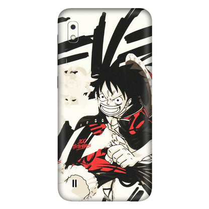 Samsung A/S Series Phone Skins (All Models) - Monkey D.Luffy Manga Anime - Matte Finish (M-145) Samsung Galaxy A10