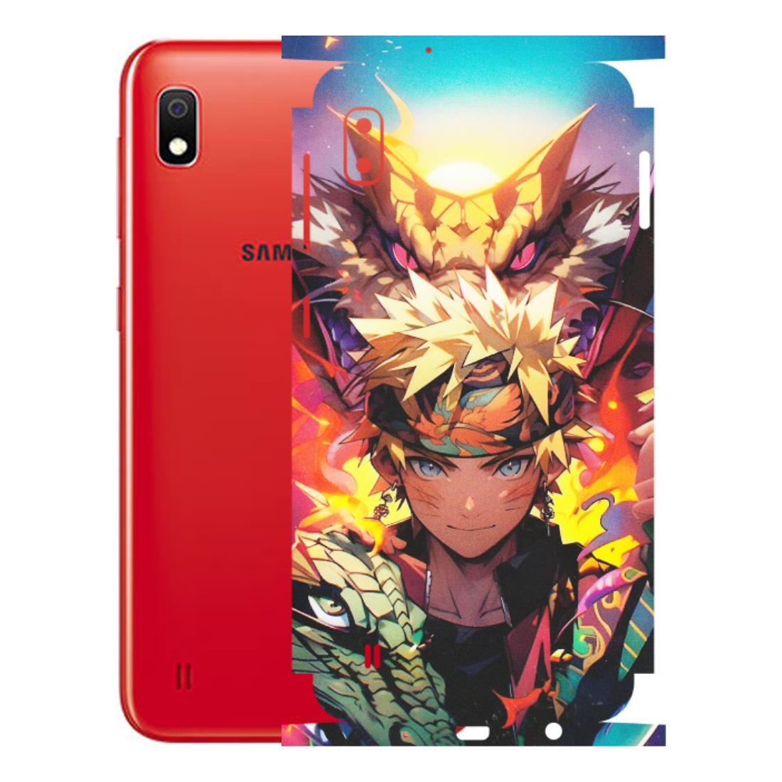 Samsung A/S Series Phone Skins (All Models) - Angry Naruto Anime - Matte Finish (M-148) Samsung Galaxy A10
