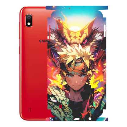 Samsung A/S Series Phone Skins (All Models) - Angry Naruto Anime - Matte Finish (M-148) Samsung Galaxy A10