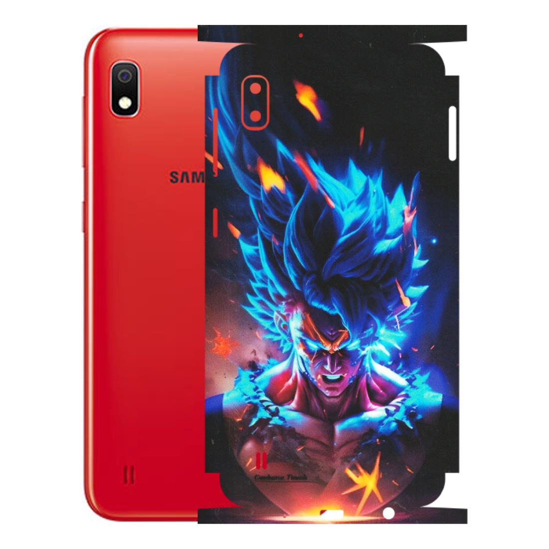 Samsung A/S Series Phone Skins (All Models) - Angry Goku Dragon Ball Anime - Matte Finish (M-150) Samsung Galaxy A10