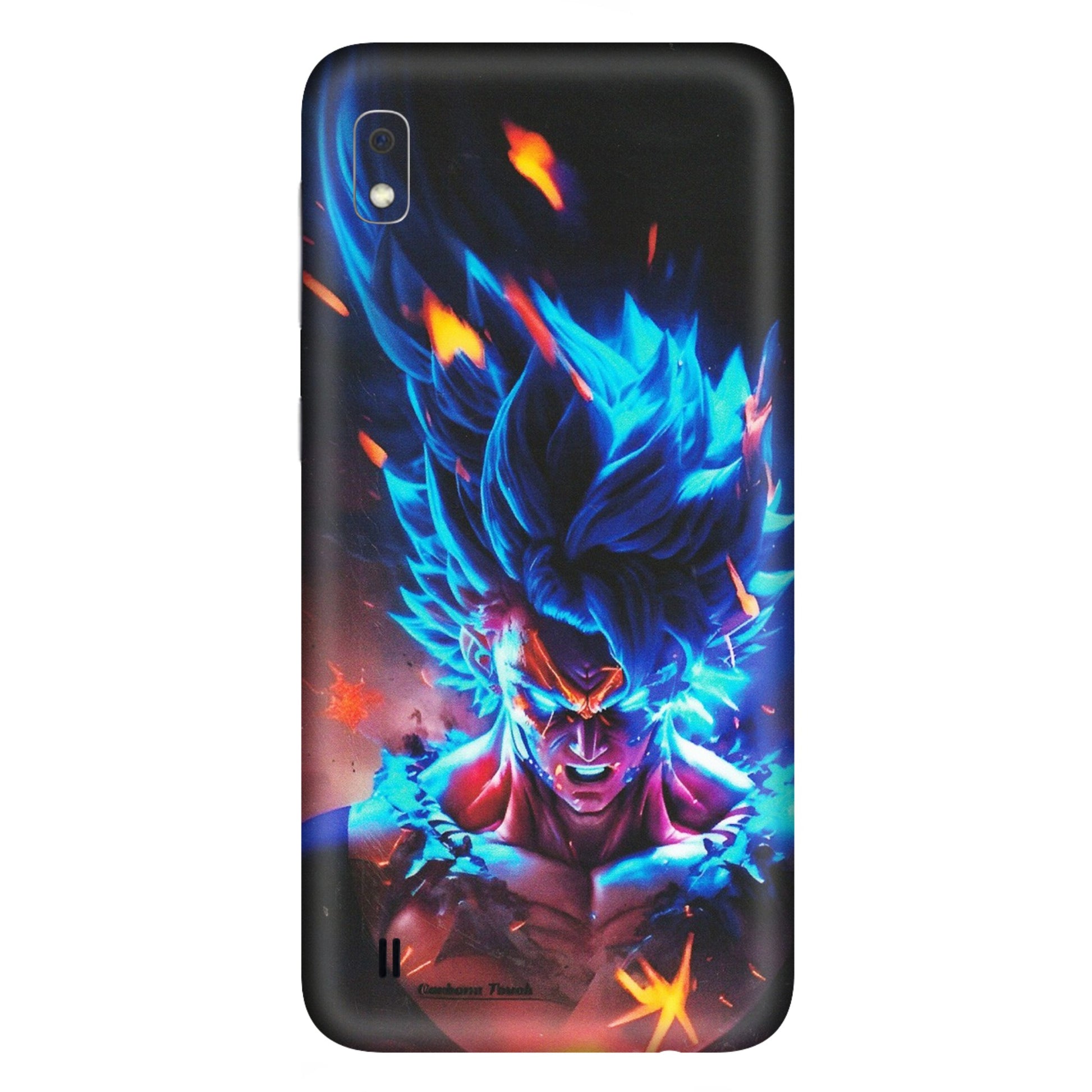 Samsung A/S Series Phone Skins (All Models) - Angry Goku Dragon Ball Anime - Matte Finish (M-150) Samsung Galaxy A10
