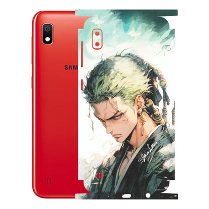 Samsung A/S Series Phone Skins (All Models) - Pirate Hunter One Piece Anime - Matte Finish (M-157) Samsung Galaxy A10