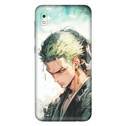 Samsung A/S Series Phone Skins (All Models) - Pirate Hunter One Piece Anime - Matte Finish (M-157) Samsung Galaxy A10
