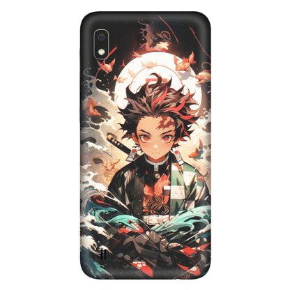 Samsung A/S Series Phone Skins (All Models) - Tanjiro Demon Slayer Anime - Matte Finish (M-158) Samsung Galaxy A10