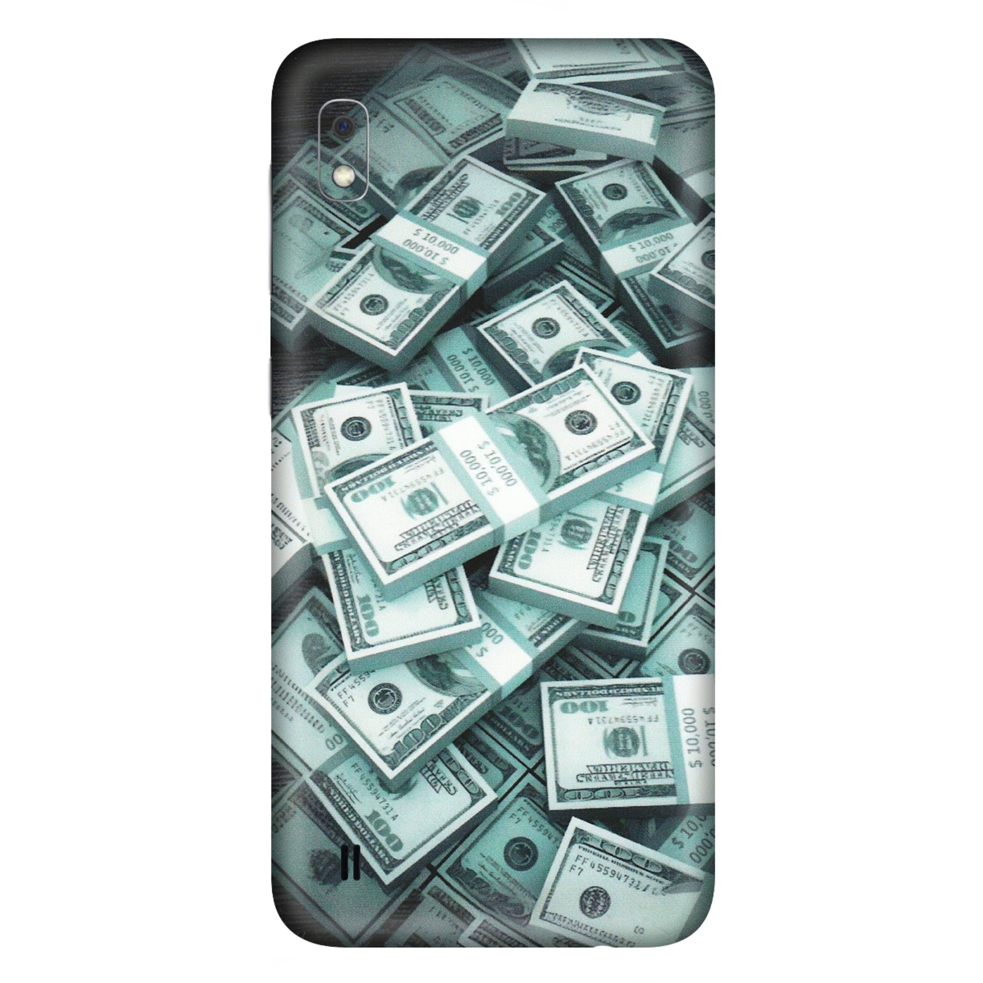 Samsung A/S Series Phone Skins (All Models) - Hundred Dollar Bill - Matte Finish (M-162) Samsung Galaxy A10