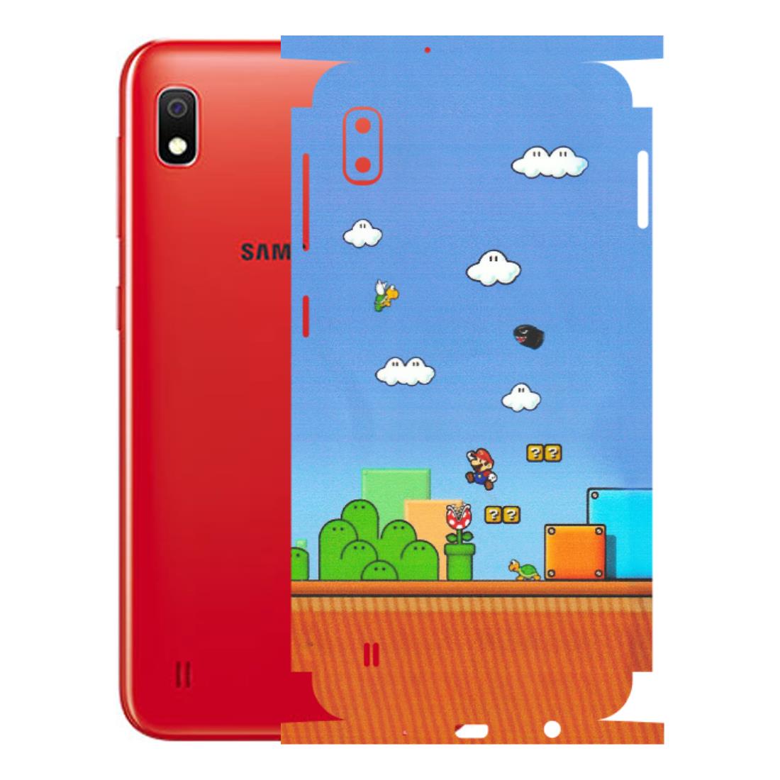 Samsung A/S Series Phone Skins (All Models) - Mario Game Scene - Matte Finish (M-24) Samsung Galaxy A10
