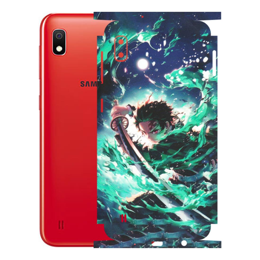 Samsung A/S Series Phone Skins (All Models) - Sword Fighter Anime - Matte Finish (M-29) Samsung Galaxy A10