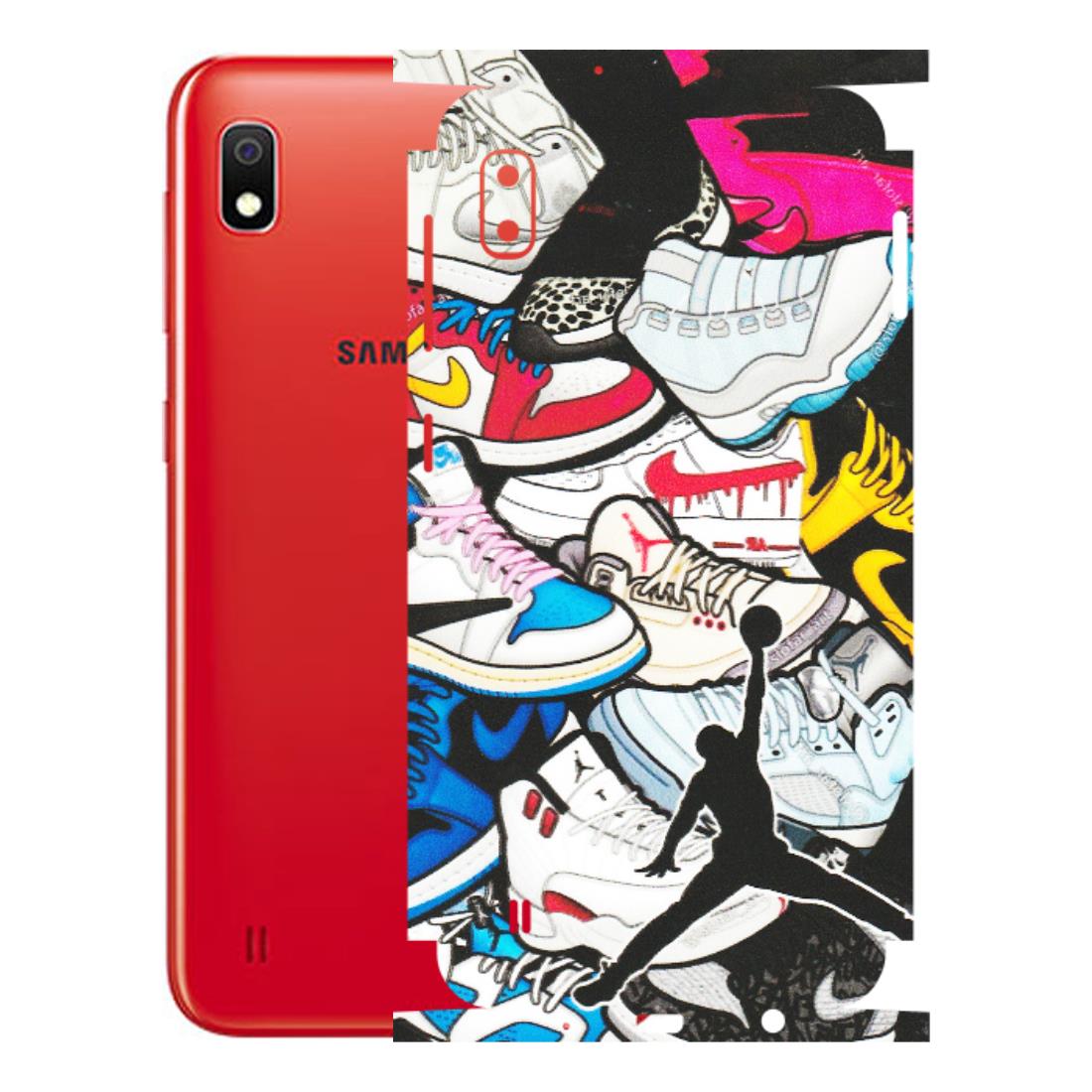 Samsung A/S Series Phone Skins (All Models) - Jordan Sneakers Fan - Matte Finish (M-80) Samsung Galaxy A10