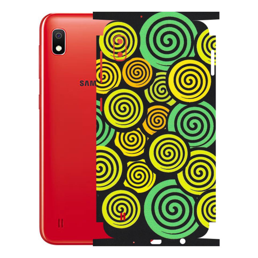 Samsung A/S Series Phone Skins (All Models) - Crazy Spiral - Matte Finish (M-91) Samsung Galaxy A10