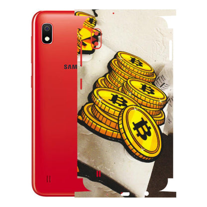Samsung A/S Series Phone Skins (All Models) - Billionaire Bitcoin Collection - Matte Finish (M-92) Samsung Galaxy A10