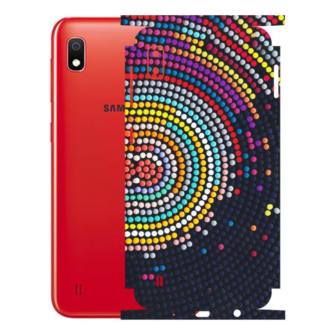Samsung A/S Series Phone Skins (All Models) - Rainbow Dot Mandala - Matte Finish (M-97) Samsung Galaxy A10