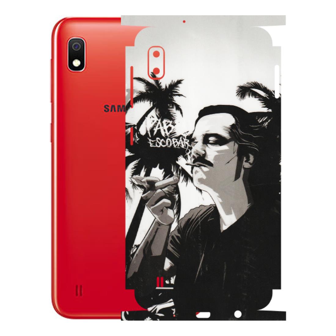 Samsung A/S Series Phone Skins (All Models) - Pab Escobar - Transparent Finish (T-05) Samsung Galaxy A10