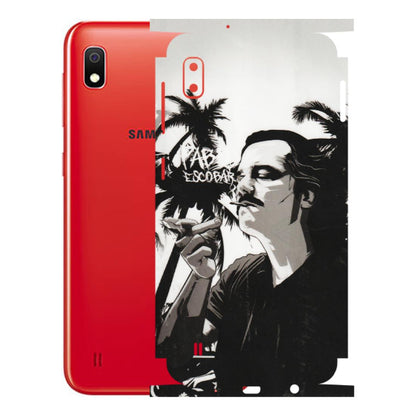 Samsung A/S Series Phone Skins (All Models) - Pab Escobar - Transparent Finish (T-05) Samsung Galaxy A10