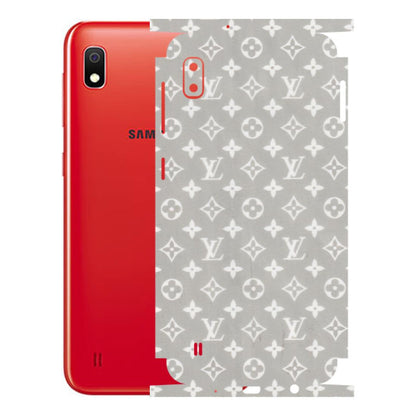 Samsung A/S Series Phone Skins (All Models) - Luxury Brands Logo - Transparent Finish (T-07) Samsung Galaxy A10