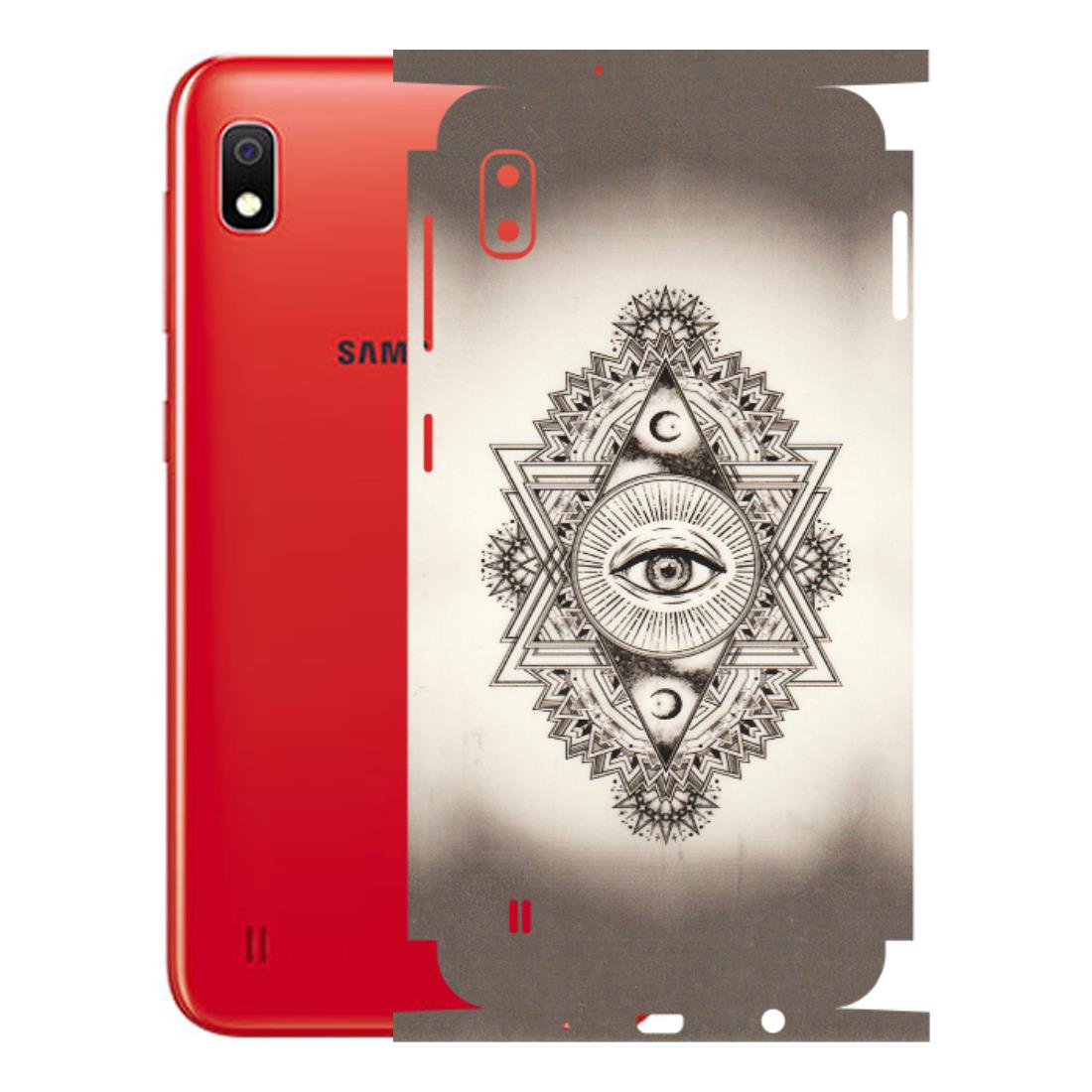 Samsung A/S Series Phone Skins (All Models) - Illuminati Great Eye - Transparent Finish (T-14) Samsung Galaxy A10
