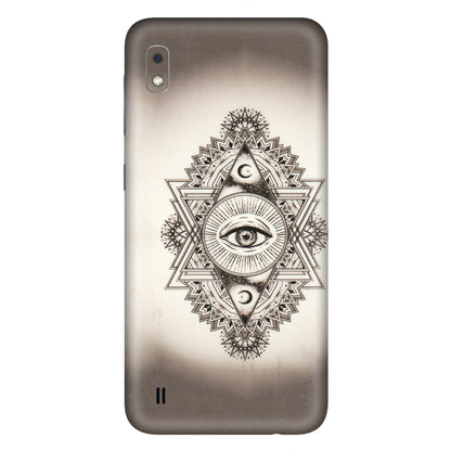 Samsung A/S Series Phone Skins (All Models) - Illuminati Great Eye - Transparent Finish (T-14) Samsung Galaxy A10