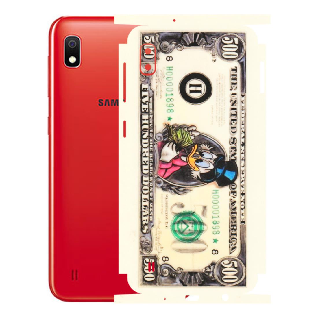 Samsung A/S Series Phone Skins (All Models) - Five Hundred Dollar Duck - Transparent Finish (T-15) Samsung Galaxy A10