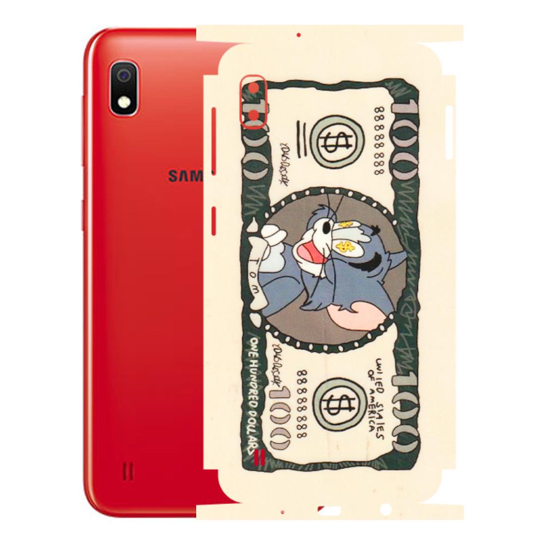 Samsung A/S Series Phone Skins (All Models) - One Hundred Dollar Tom - Transparent Finish (T-16) Samsung Galaxy A10