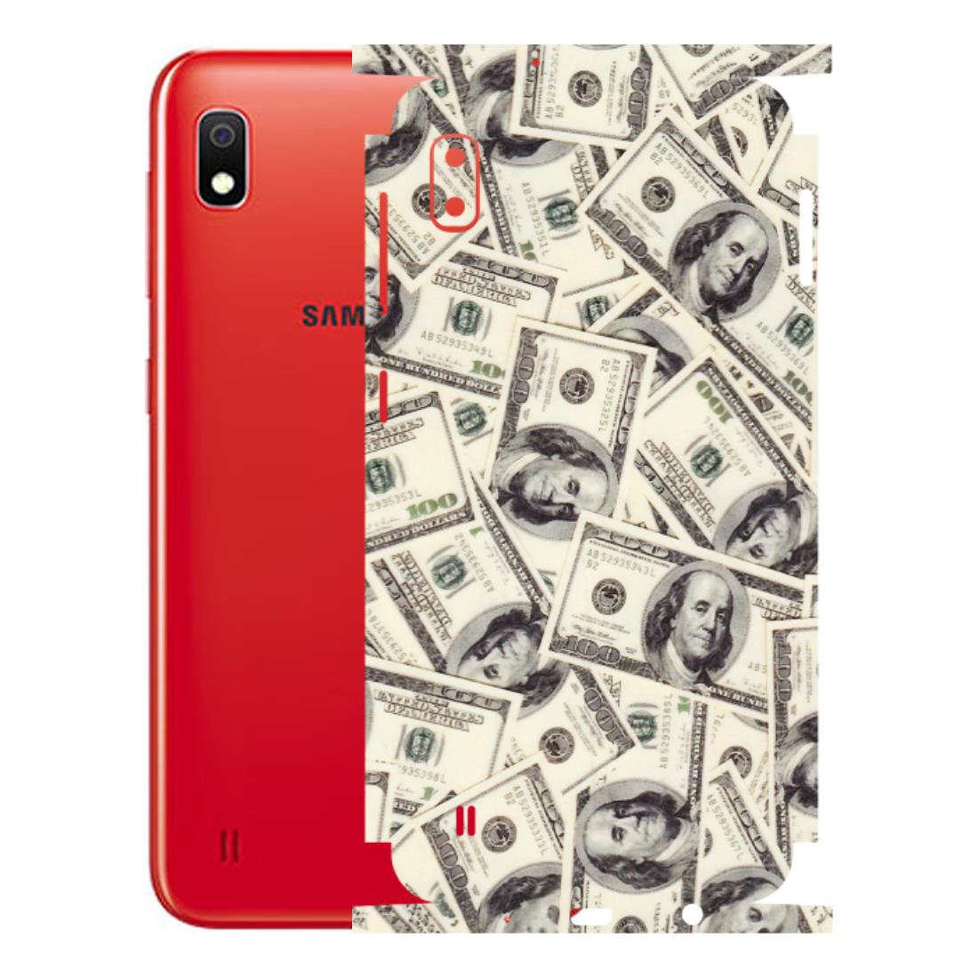 Samsung A/S Series Phone Skins (All Models) - Dollar Lover - Transparent Finish (T-17) Samsung Galaxy A10