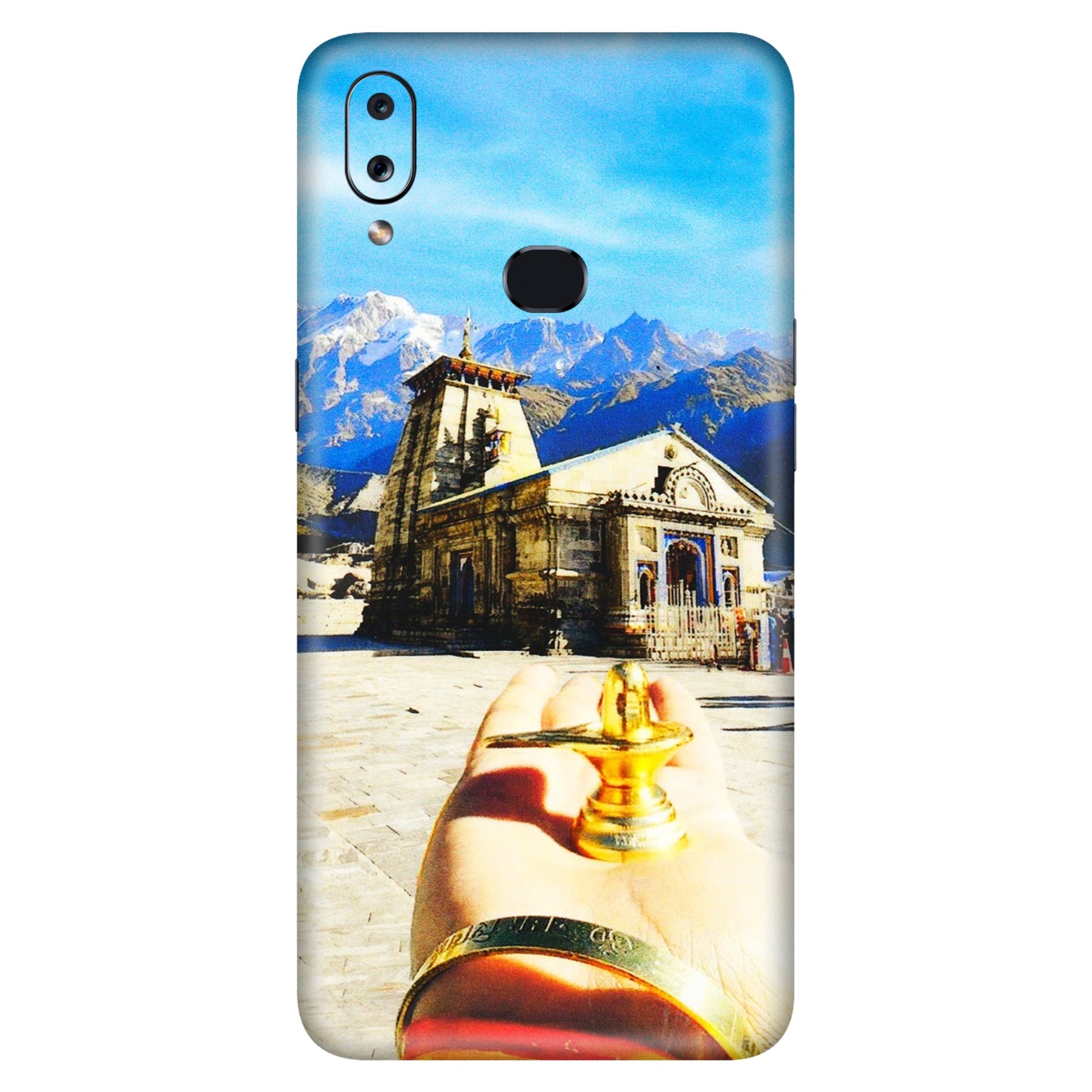Samsung A/S Series Phone Skins (All Models) - Beauty of Kedarnath - 3D Embossed Finish (L-108) Samsung Galaxy A10S