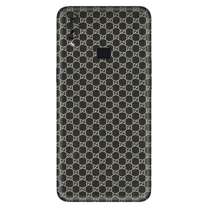 Samsung A/S Series Phone Skins (All Models) - Black G Print - 3D Embossed Finish (L-109) Samsung Galaxy A10S