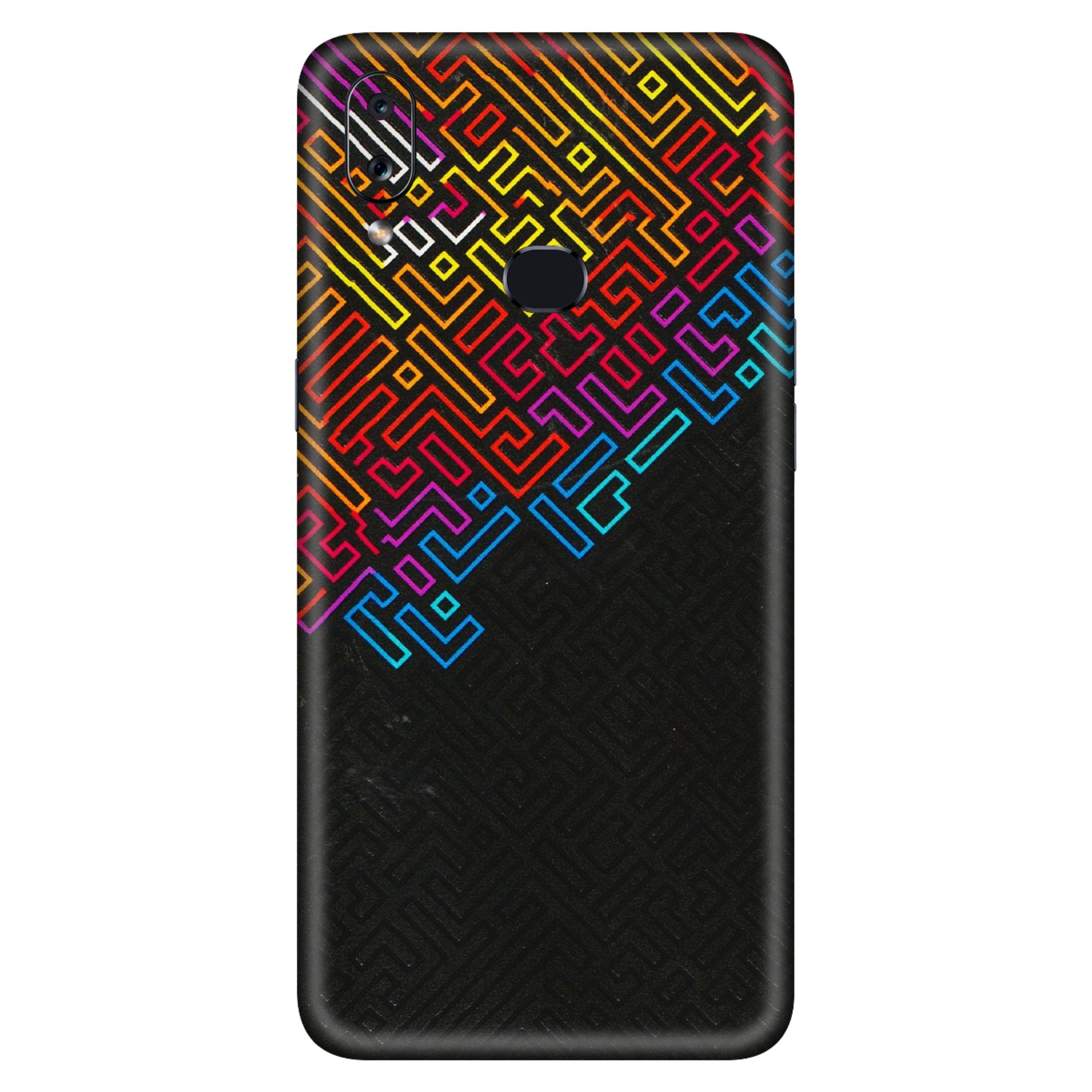 Samsung A/S Series Phone Skins (All Models) - Dotme Pattern Art - 3D Embossed Finish (L-121) Samsung Galaxy A10S