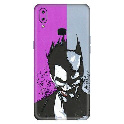 Samsung A/S Series Phone Skins (All Models) - Batman & Joker - 3D Embossed Finish (L-143) Samsung Galaxy A10S