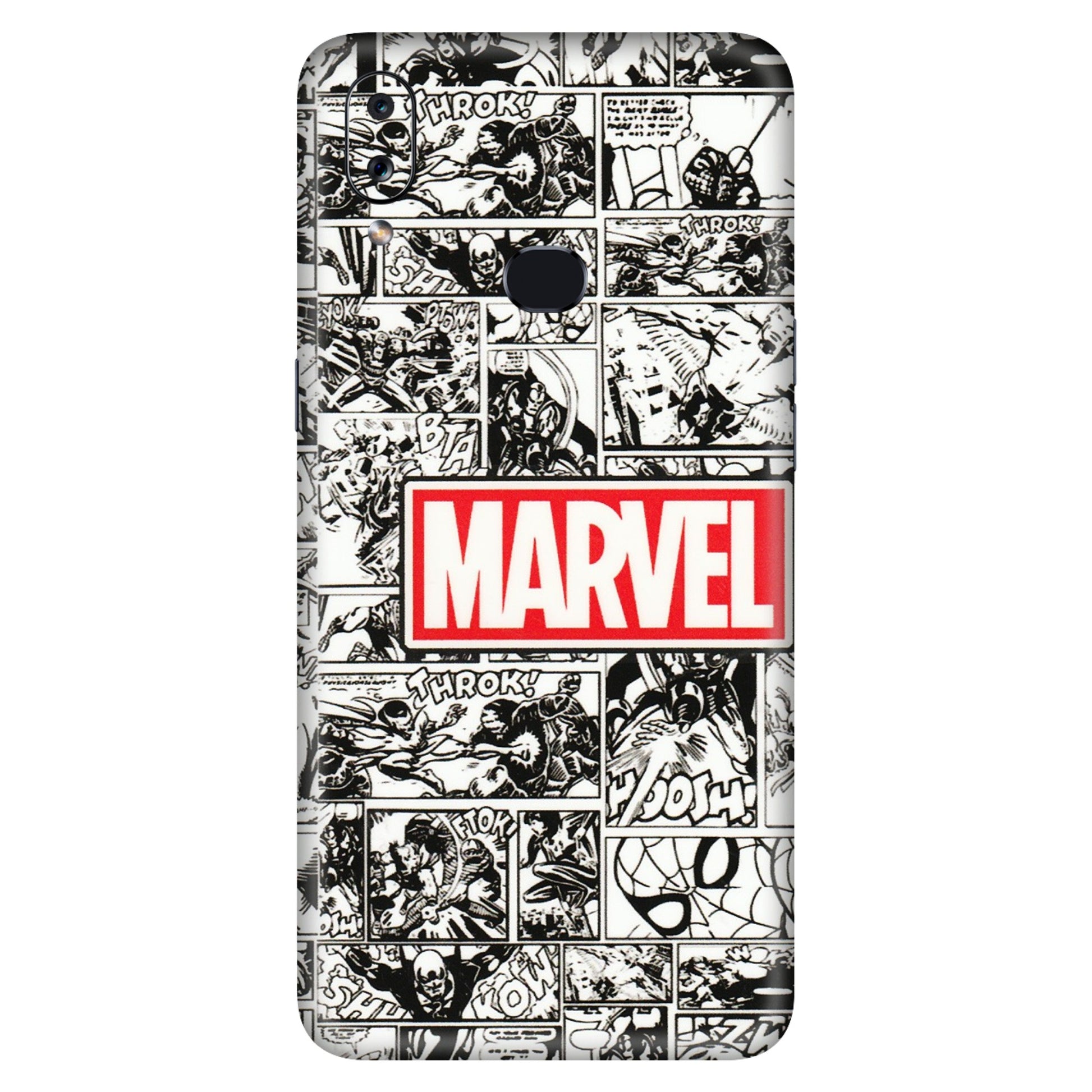 Samsung A/S Series Phone Skins (All Models) - Marvel Comic - 3D Embossed Finish (L-171) Samsung Galaxy A10S