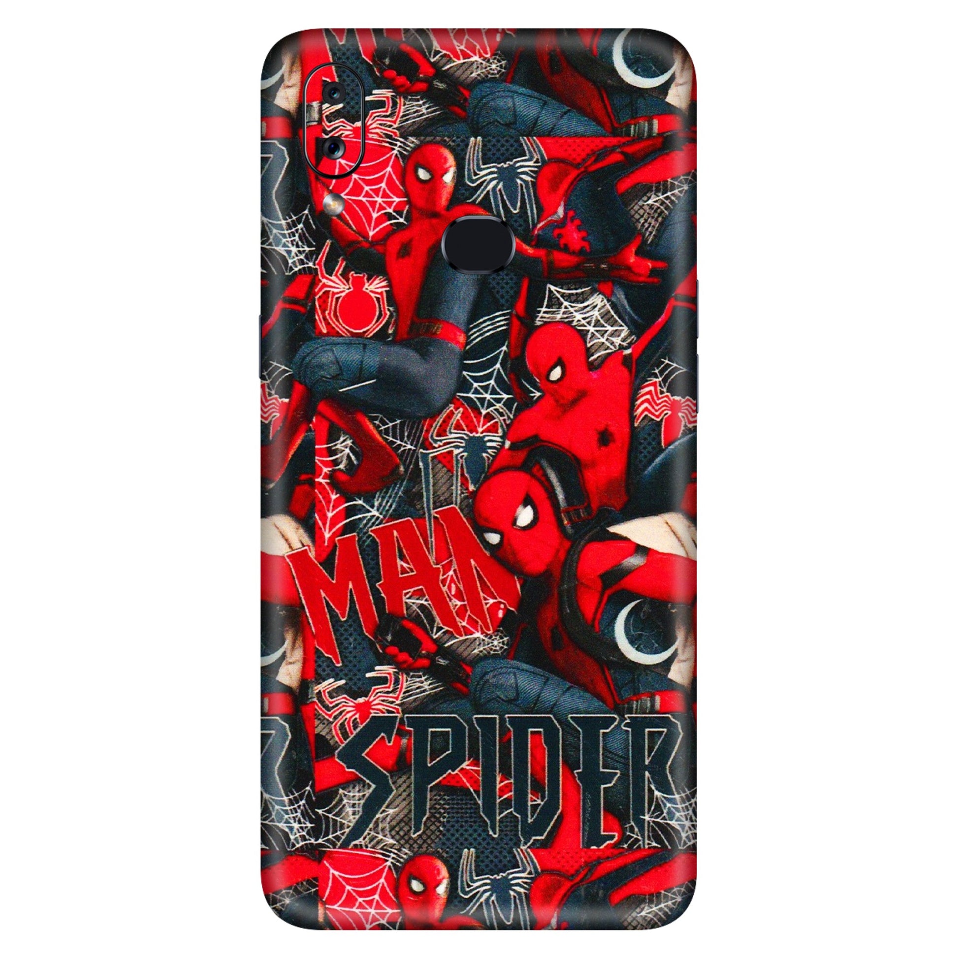 Samsung A/S Series Phone Skins (All Models) - SpiderMan Cool - 3D Embossed Finish (L-188) Samsung Galaxy A10S