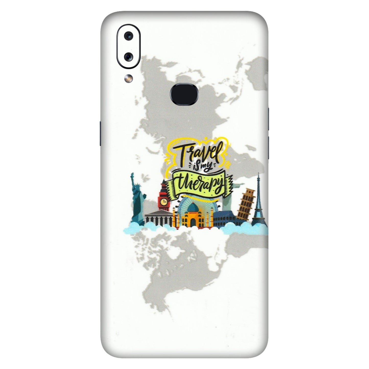 Samsung A/S Series Phone Skins (All Models) - Travel Therapy - 3D Embossed Finish (L-199) Samsung Galaxy A10S