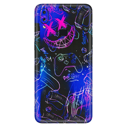 Samsung A/S Series Phone Skins (All Models) - Gamers Paradise - 3D Embossed Finish (L-258) Samsung Galaxy A10S