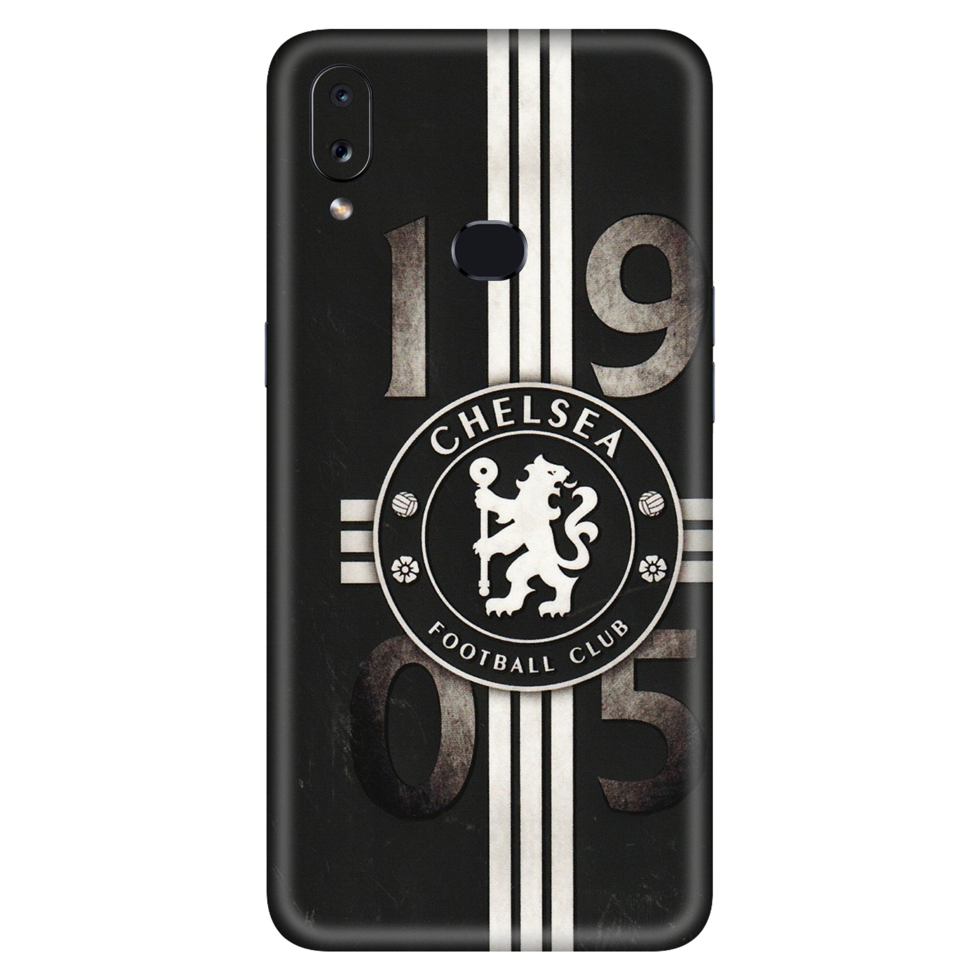 Samsung A/S Series Phone Skins (All Models) - Chelsea Fan Club - 3D Embossed Finish (L-36) Samsung Galaxy A10S