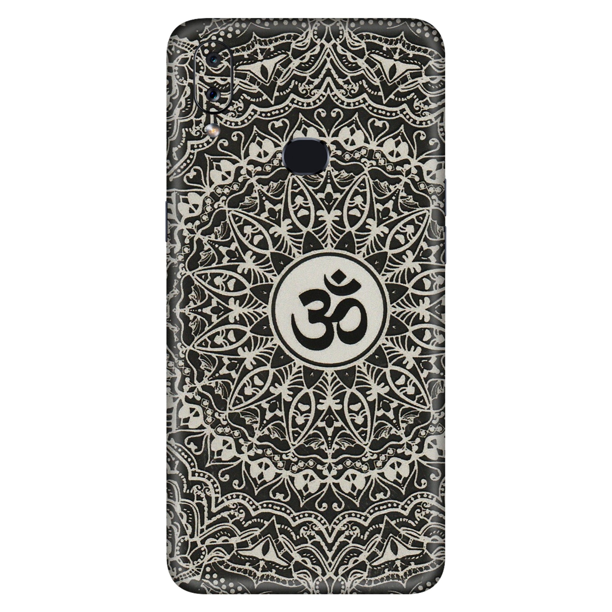 Samsung A/S Series Phone Skins (All Models) - Aum Elegant Mandala - 3D Embossed Finish (L-62) Samsung Galaxy A10S