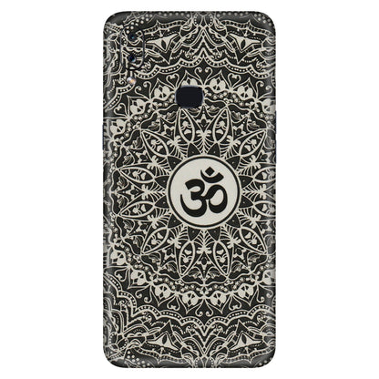 Samsung A/S Series Phone Skins (All Models) - Aum Elegant Mandala - 3D Embossed Finish (L-62) Samsung Galaxy A10S