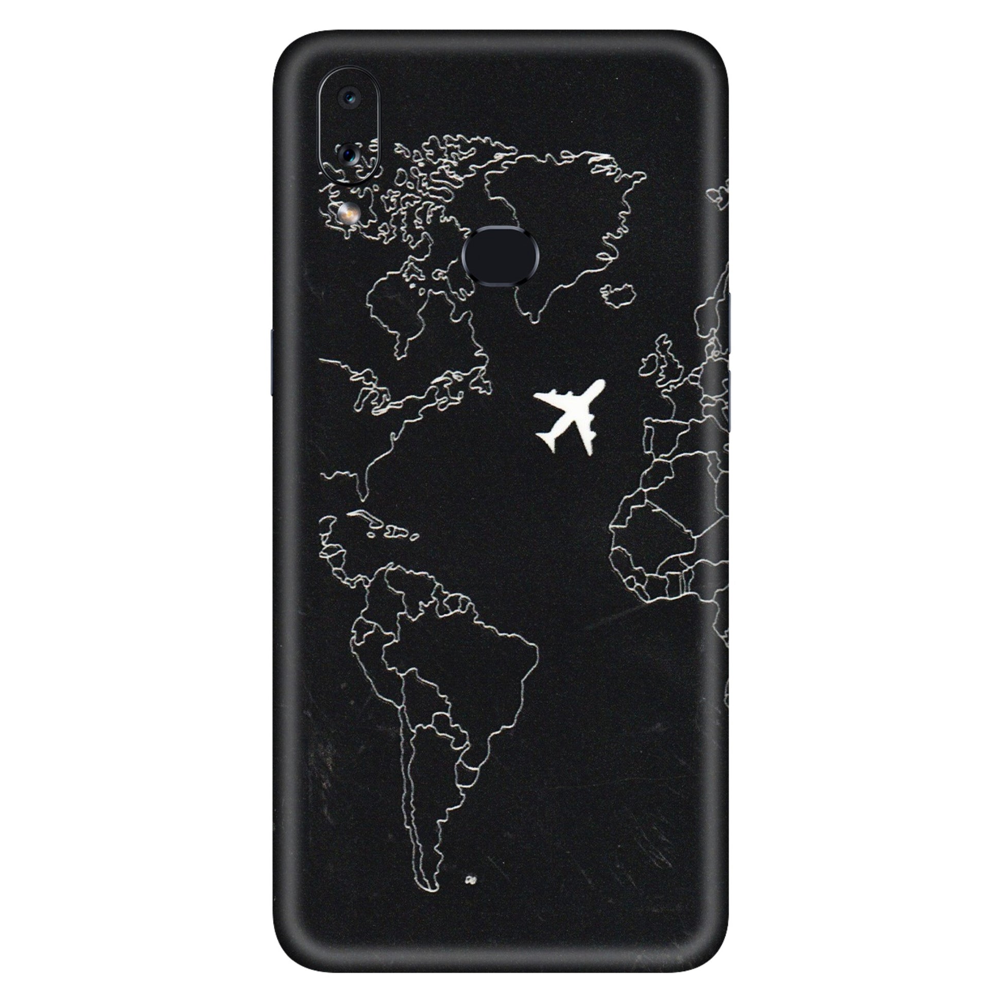 Samsung A/S Series Phone Skins (All Models) - Never Ending Travel - 3D Embossed Finish (L-79) Samsung Galaxy A10S