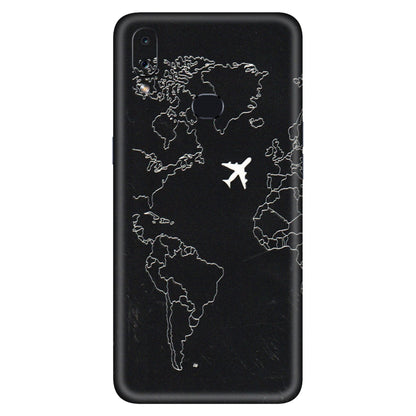 Samsung A/S Series Phone Skins (All Models) - Never Ending Travel - 3D Embossed Finish (L-79) Samsung Galaxy A10S