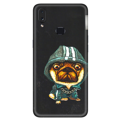 Samsung A/S Series Phone Skins (All Models) - Puppy N Hoodie - 3D Embossed Finish (L-90) Samsung Galaxy A10S