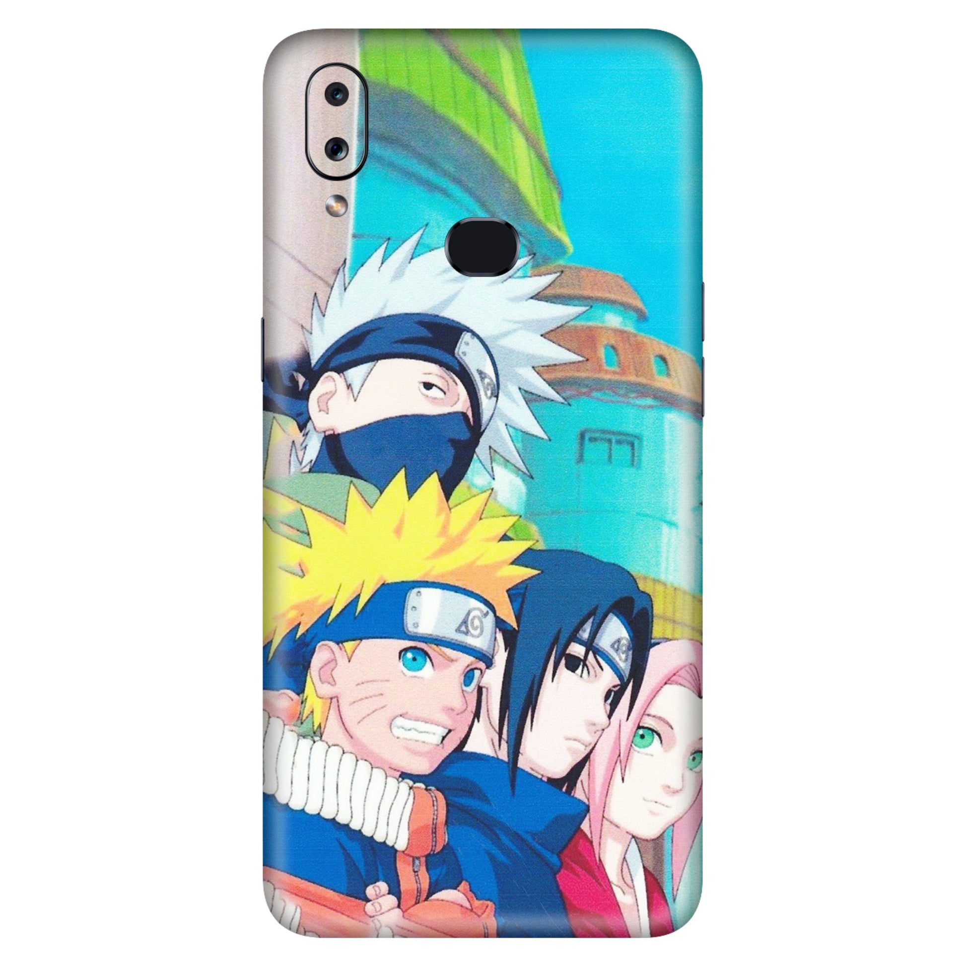 Samsung A/S Series Phone Skins (All Models) - Team Minato And Kakashi - Matte Finish (M-101) Samsung Galaxy A10S