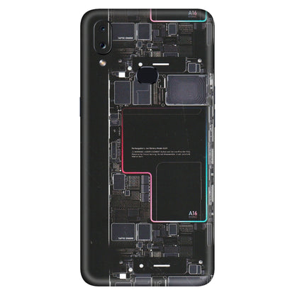 Samsung A/S Series Phone Skins (All Models) - Motherboard Circuit Layout - Matte Finish (M-117) Samsung Galaxy A10S