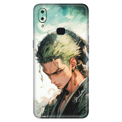 Samsung A/S Series Phone Skins (All Models) - New Roronoa Zoro One Picece Anime - Matte Finish (M-140) Samsung Galaxy A10S