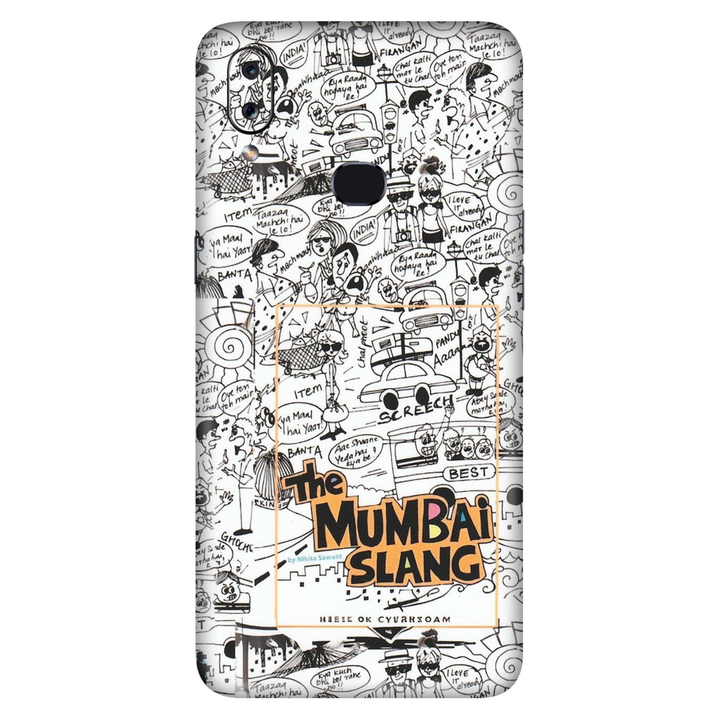 Samsung A/S Series Phone Skins (All Models) - The Mumbai Slang - Matte Finish (M-142) Samsung Galaxy A10S