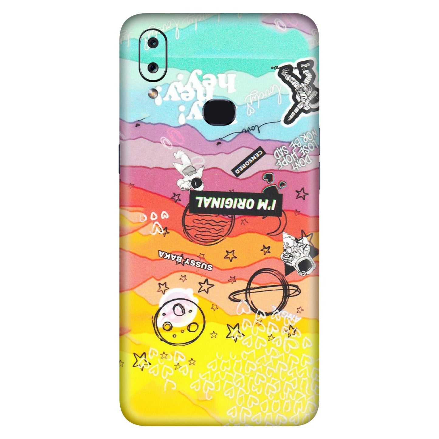 Samsung A/S Series Phone Skins (All Models) - The Original Astronaut - Matte Finish (M-79) Samsung Galaxy A10S