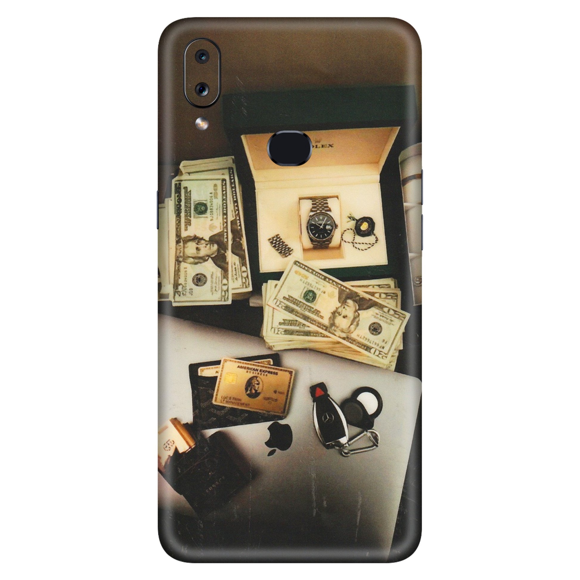 Samsung A/S Series Phone Skins (All Models) - Luxury Lifestyle - Transparent Finish (T-11) Samsung Galaxy A10S