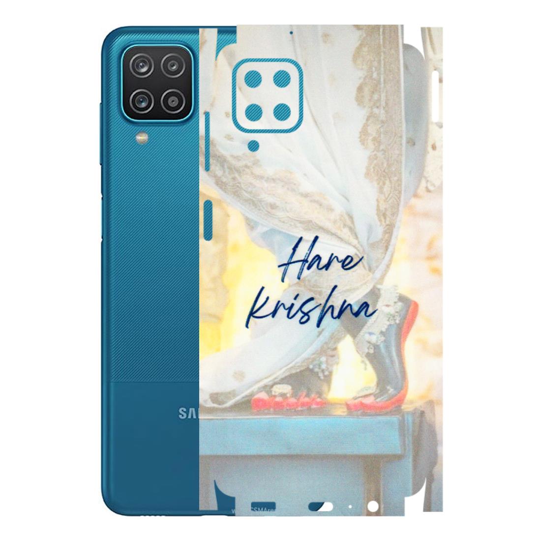 Samsung A/S Series Phone Skins (All Models) - Hare Krishna - 3D Embossed Finish (L-03) Samsung Galaxy A12