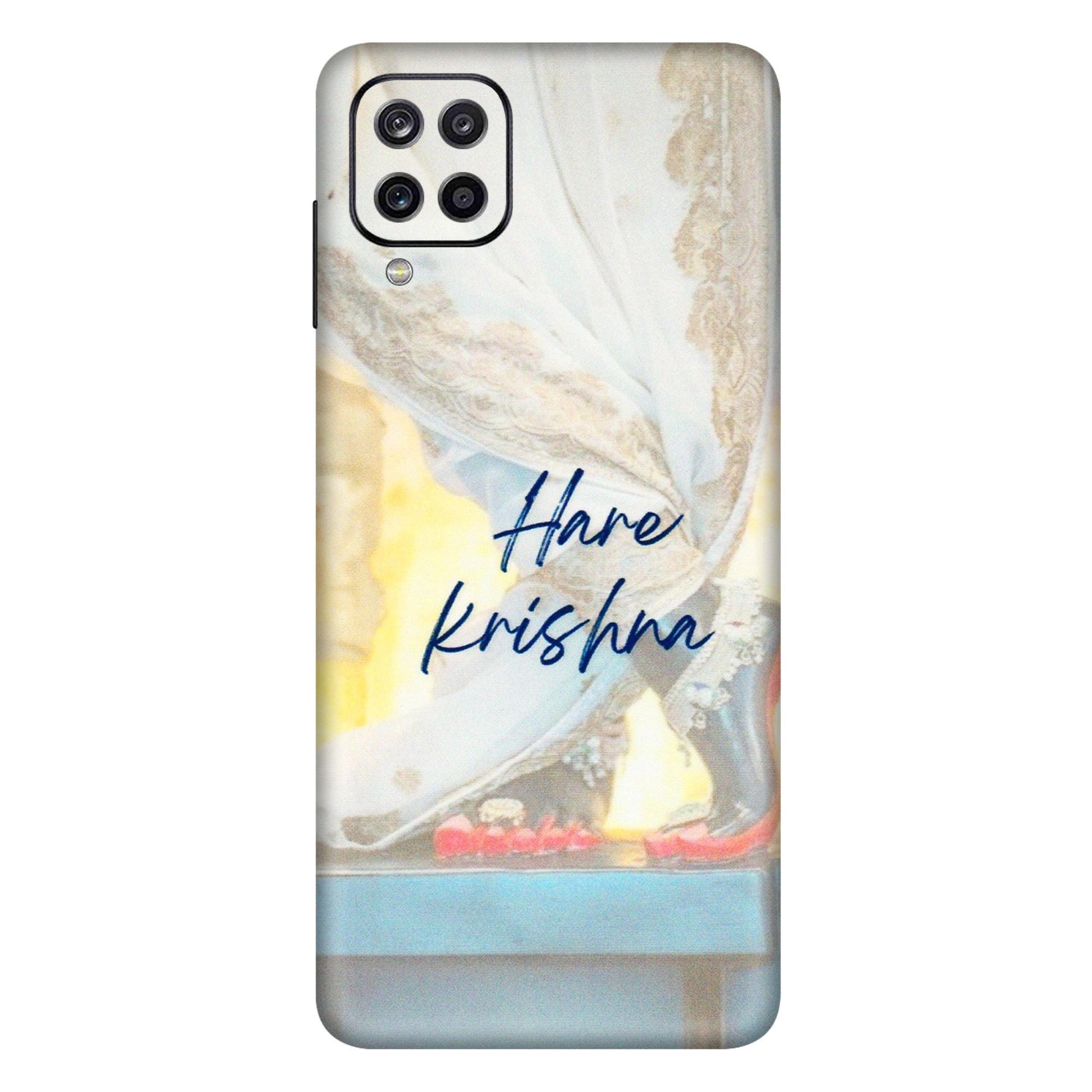 Samsung A/S Series Phone Skins (All Models) - Hare Krishna - 3D Embossed Finish (L-03) Samsung Galaxy A12