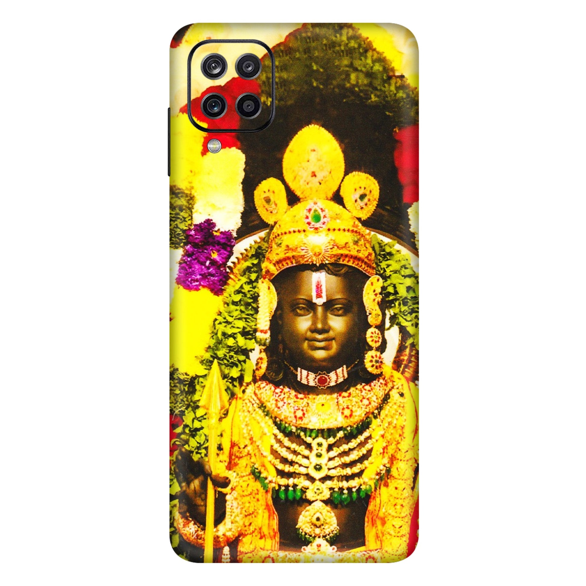 Samsung A/S Series Phone Skins (All Models) - Ram Lalla Ayodhya - 3D Embossed Finish (L-103) Samsung Galaxy A12