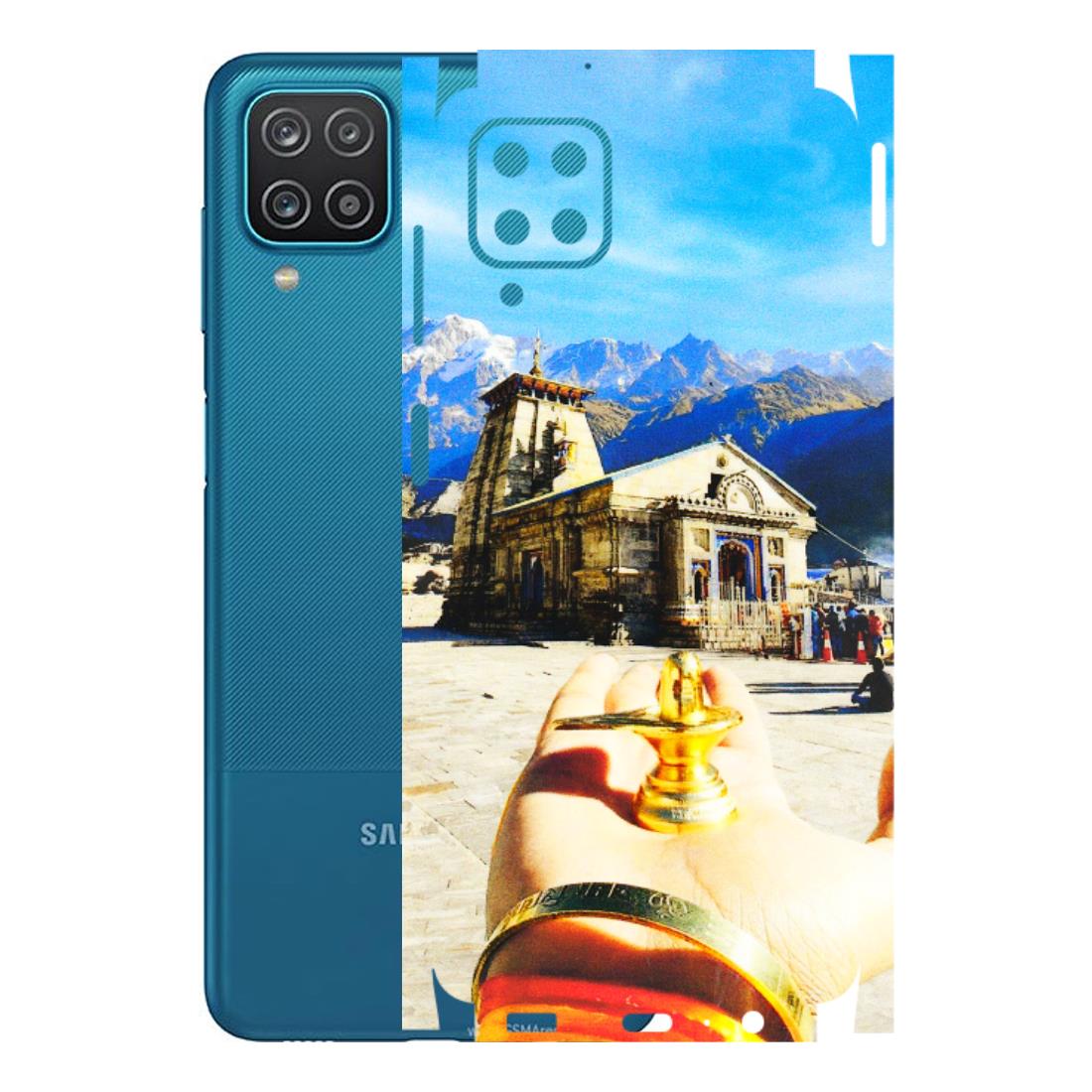Samsung A/S Series Phone Skins (All Models) - Beauty of Kedarnath - 3D Embossed Finish (L-108) Samsung Galaxy A12