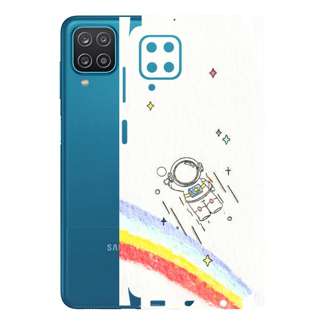 Samsung A/S Series Phone Skins (All Models) - Milkyway Astronaut - 3D Embossed Finish (L-110) Samsung Galaxy A12